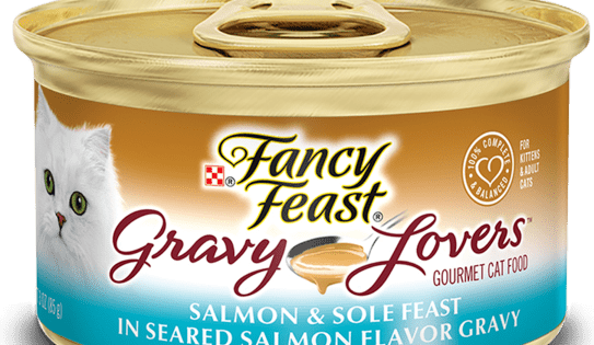 Fancy Feast Gravy Lovers Salmon & Sole In Seared Salmon Flavor Gravy